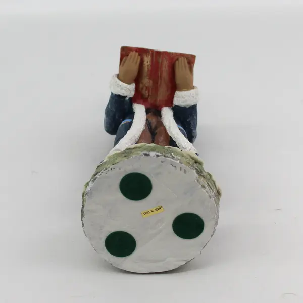 12.5" Windsor Collection Ceramic Male Christmas Caroler Figure Statue