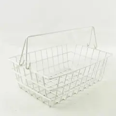 Wire Storage Baskets with Handles for Fridge Pantry Closet Used
