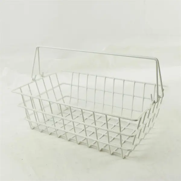 Wire Storage Baskets with Handles for Fridge Pantry Closet Used