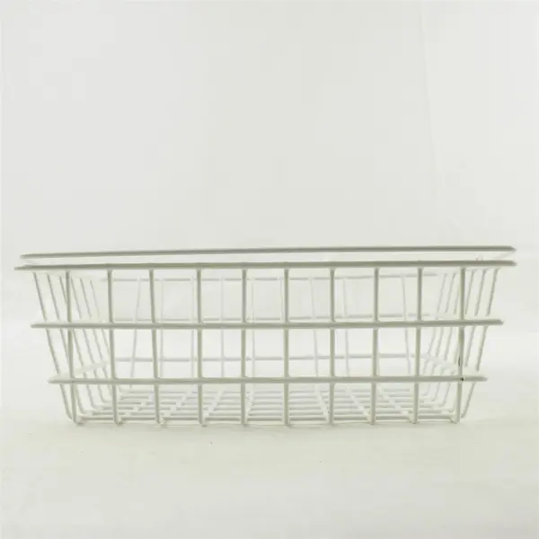 Wire Storage Baskets with Handles for Fridge Pantry Closet Used