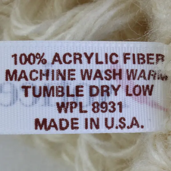 Notice Cream Off-White Fringed Acrylic Knit Scarf 6" x 54"