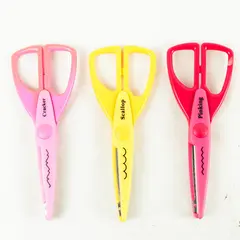 Lot of 3 Crafting Scissors Pinking Scallop Cracker Edgers