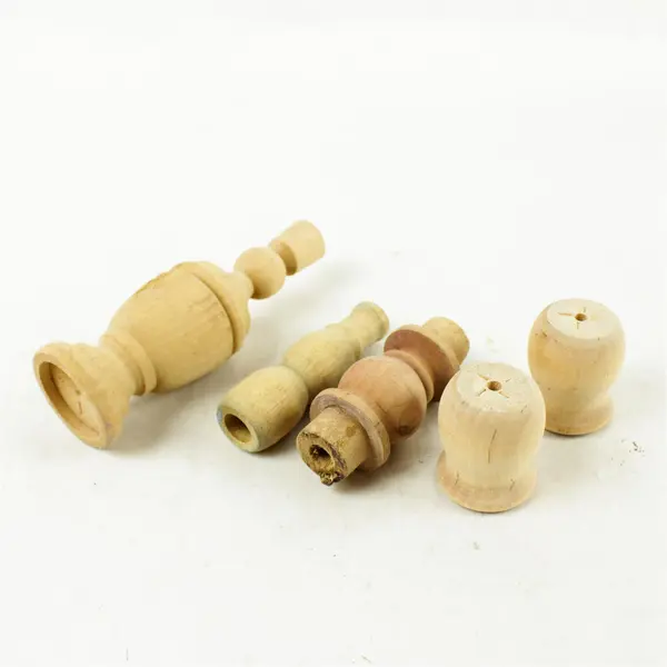 Wooden Bucket & Craft Accessories 5.5in Small DIY Floral Display