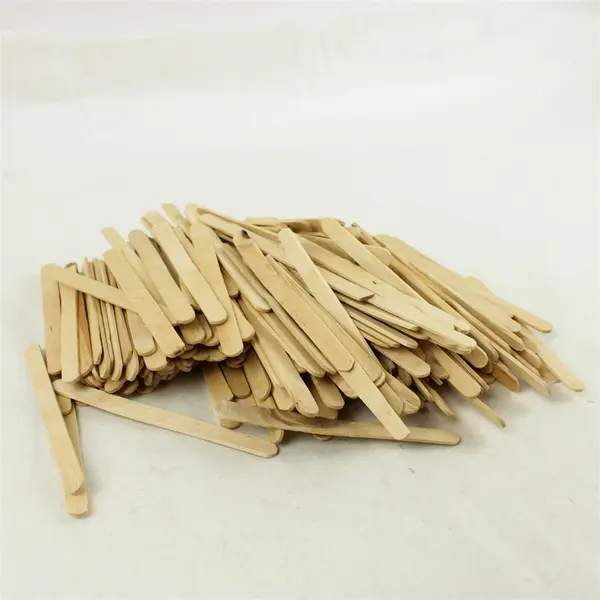 Lot of Wooden Popsicle Sticks for Crafts Bulk 6in DIY School Projects