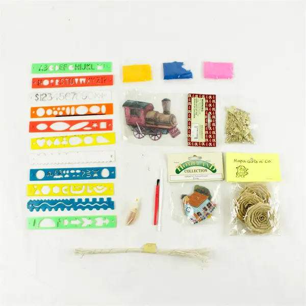 Mixed Lot Crafting Supplies Scrapbooking Embellishments Card Making
