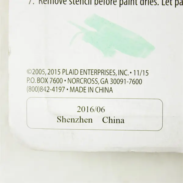 FolkArt Paper Letter Stencils 1-1/2" Value Pack for Crafts