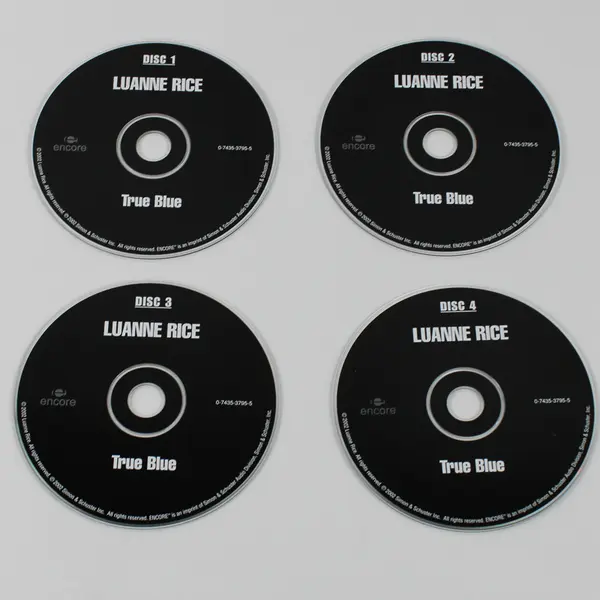 True Blue By Luanne Rice Read By Karen Ziemba (Audiobook, CDs, 4 Disc, Encore)