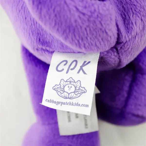 Cabbage Patch Kids Baby Doll Purple Monkey Outfit 9.5in Soft Vinyl