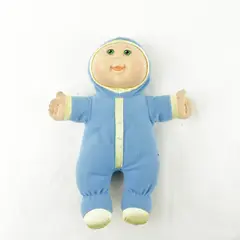 Cabbage Patch Kids Baby 12.5in Soft Body Vinyl Head Blue Pajamas