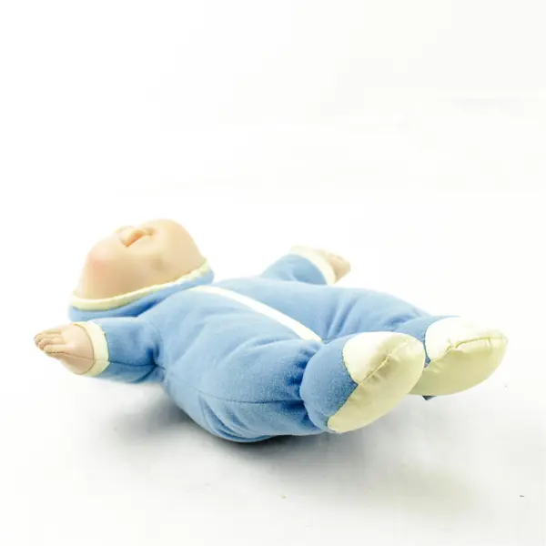Cabbage Patch Kids Baby 12.5in Soft Body Vinyl Head Blue Pajamas