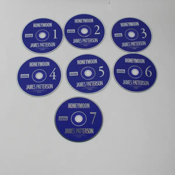 Honeymoon By James Patterson Read By Hope Davis & Campbell Scott (CDs, 7 Disc)