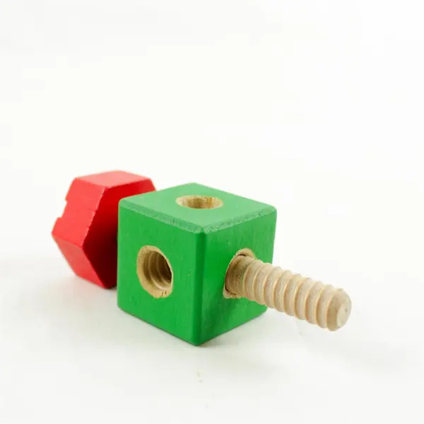 Melissa & Doug Wooden Construction Building Set