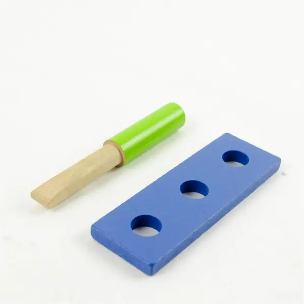 Melissa & Doug Wooden Construction Building Set