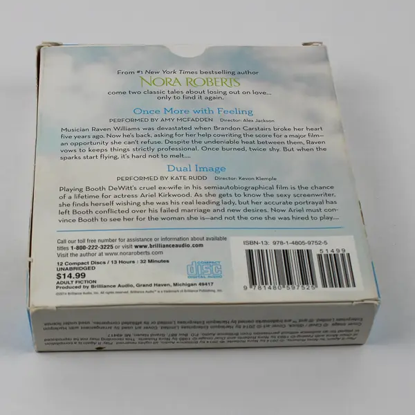 Play It Again By Nora Roberts (Audiobook, CDs, 12 Disc, 2 Stories)