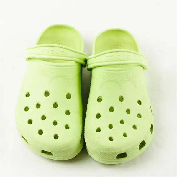 Lime Green Crocs Classic Clogs Women's 8-9 Men's 6-7