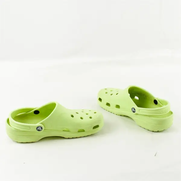Lime Green Crocs Classic Clogs Women's 8-9 Men's 6-7