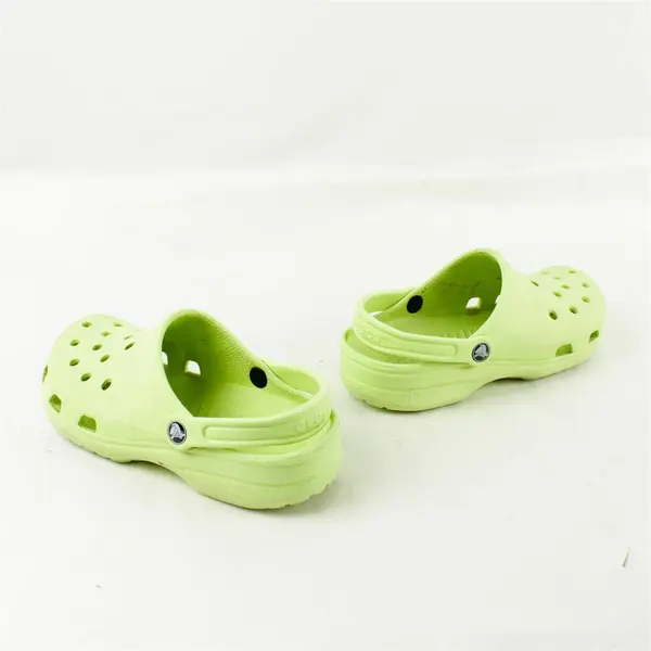 Lime Green Crocs Classic Clogs Women's 8-9 Men's 6-7