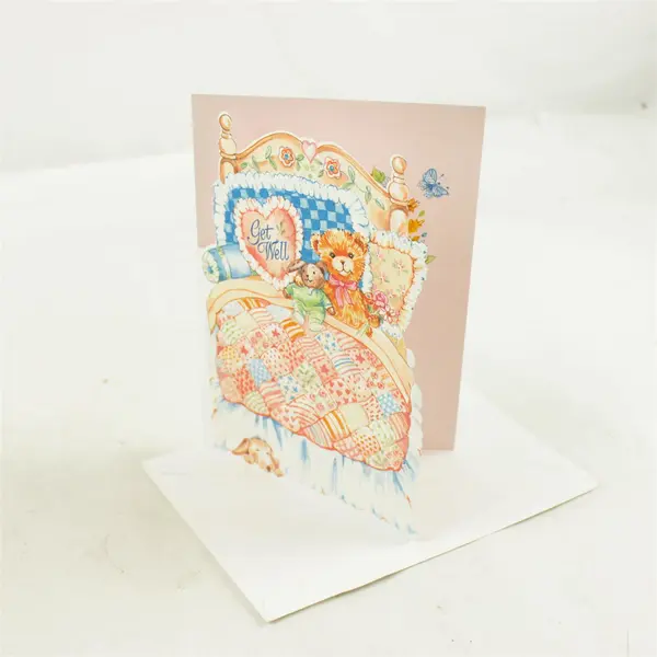 Lot of 10 Get Well Cards & Envelopes Assorted New Unused