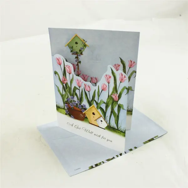 Lot of 10 Get Well Cards & Envelopes Assorted New Unused