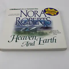 Heaven And Earth By Nora Roberts Read By Sandra Burr Audiobook, CDs, 4 Discs