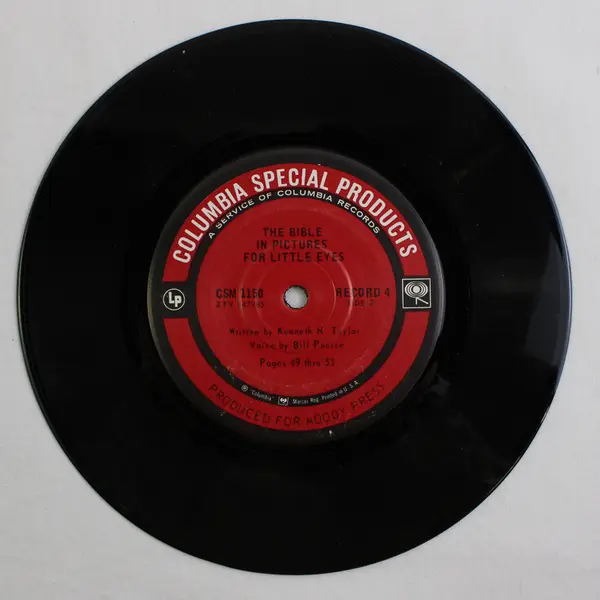 The Bible in Pictures for Little Eyes by Kenneth N Taylor Record