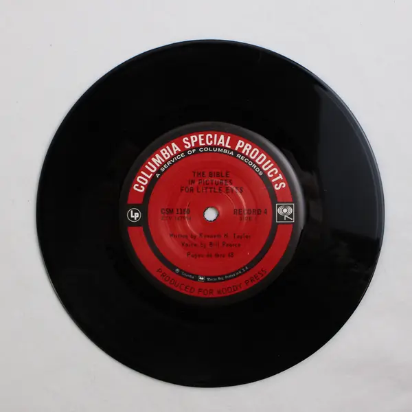 The Bible in Pictures for Little Eyes by Kenneth N Taylor Record