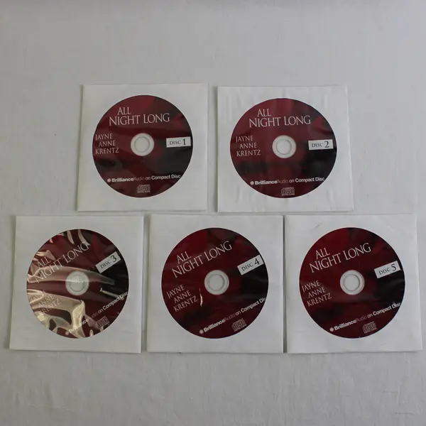 All Night Long By Jayne Ann Krentz Read By Kathy Garver Audiobook CDs, 5 Disc