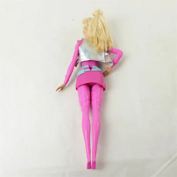 Lot of 2 Mattel Barbie Dolls Pink & Purple 11in Used Missing Shoes