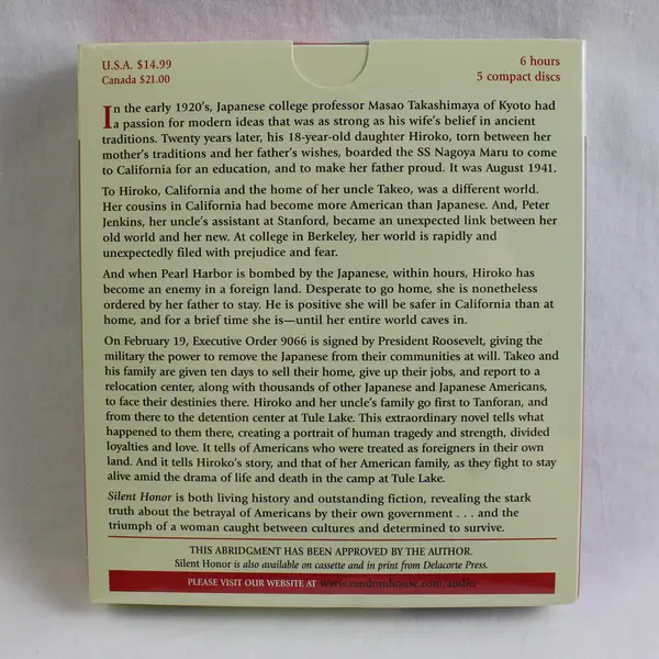 Silent Honor By Danielle Steel Read By Boyd Gaines (Audiobook, CDs, 5 Disc)