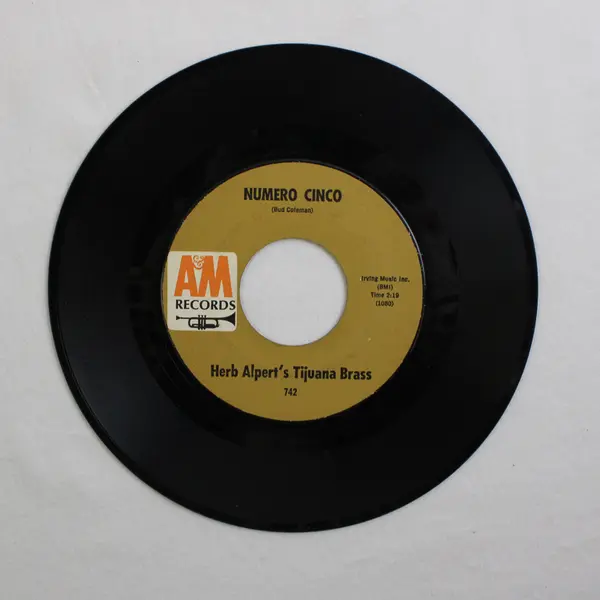 Herb Alpert's Tijuana Brass Mexican Shuffle / Numero Cinco 7" Vinyl