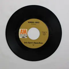 Herb Alpert's Tijuana Brass Mexican Shuffle / Numero Cinco 7" Vinyl