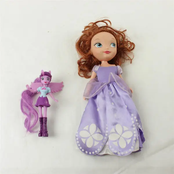 Lot of 2 Dolls Sophia the 1st & My Little Pony Equestria Girls Used