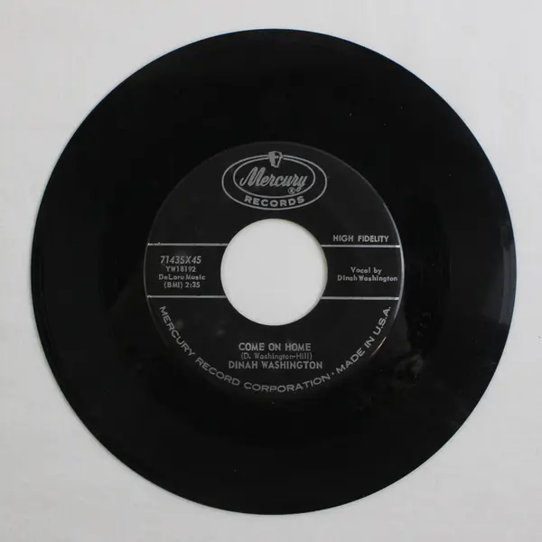 Dinah Washington What A Diff'rence A Day Makes / Come On Home – Mercury 71435