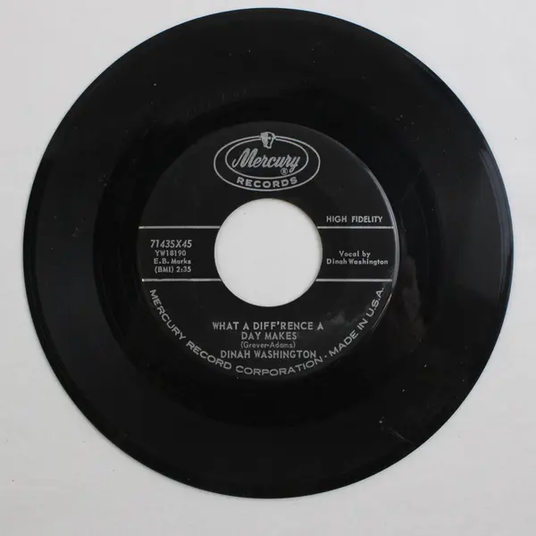 Dinah Washington What A Diff'rence A Day Makes / Come On Home – Mercury 71435