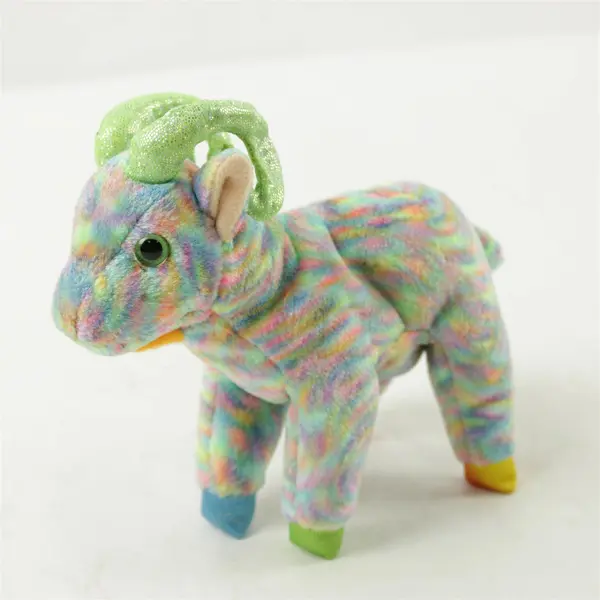 Ty Beanie Babies Goat Tie Dye 2000 Plush Bean Bag Stuffed Animal
