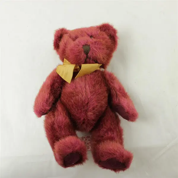 Russ Tinker Burgundy 6" Teddy Bear Plush Stuffed Animal
