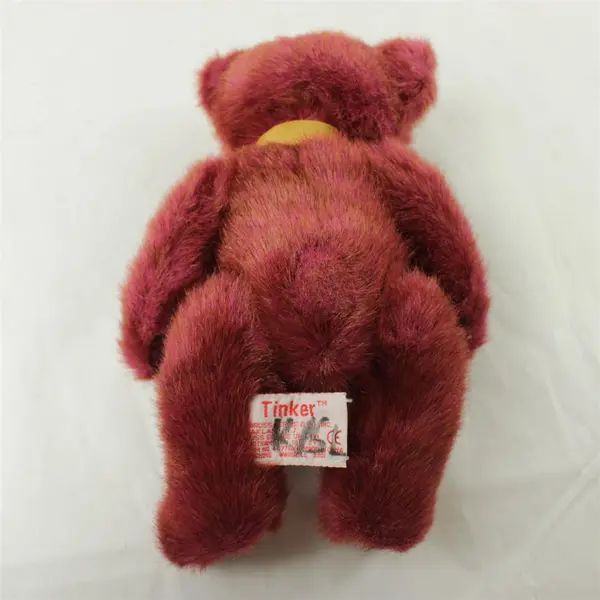 Russ Tinker Burgundy 6" Teddy Bear Plush Stuffed Animal