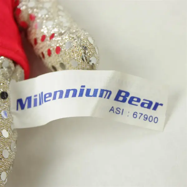 International Council of Shopping Centers Sparkle Millennium Bear Plush 8.5in