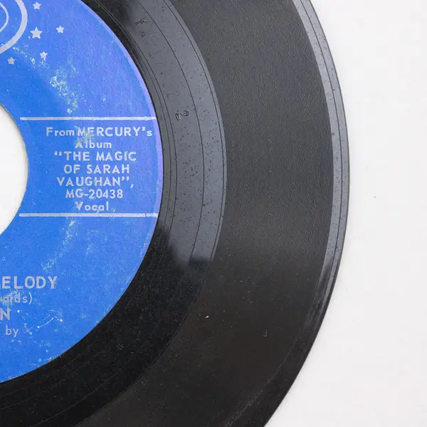 Sarah Vaughan: Broken Hearted Melody / Misty Mercury 7" Single 45 RPM