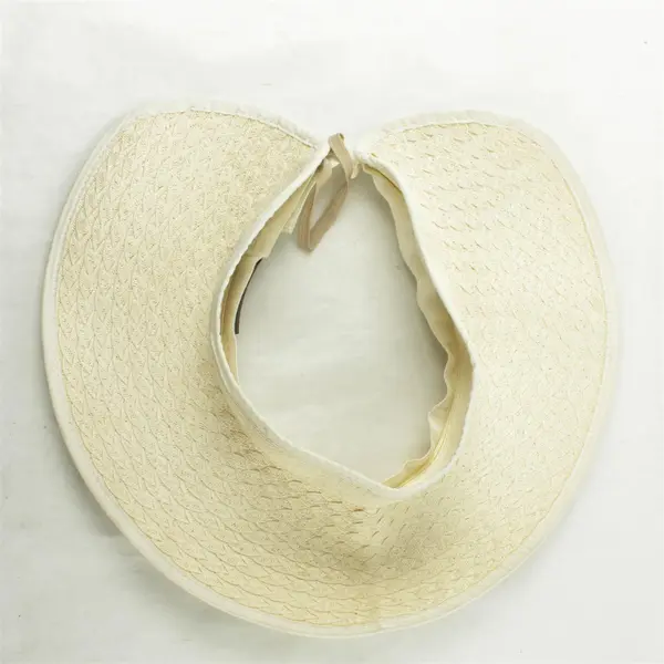 Nine & Company Women's Open-Top Sun Hat Cream Adjustable Tie