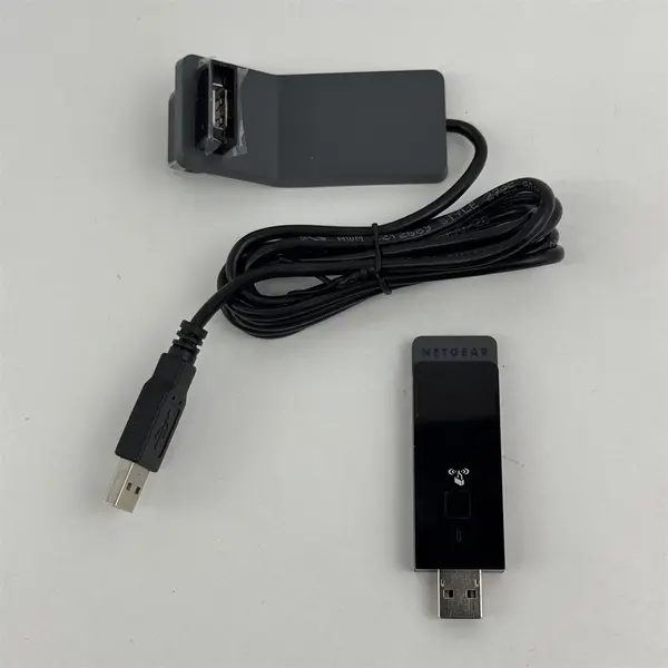 NetGear N-300 Wireless WiFi USB Adapter WNA3100 W Dock Original Box