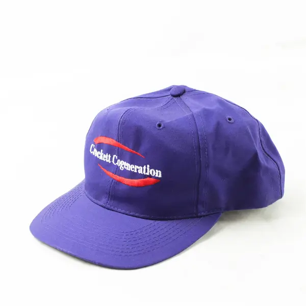 Crockett Cogeneration Purple Adjustable Baseball Hat One Size