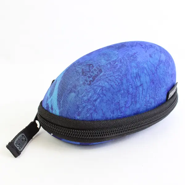 Lot Of 2 Chum & Timberland Sunglasses Glasses Holder/Case Blue & Brown