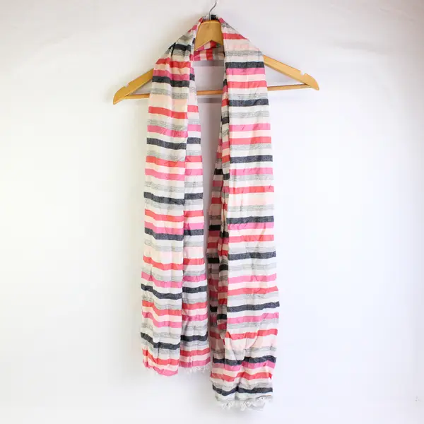 Lot of 5 Lightweight Colorful Scarves Spring Summer Accessories FLAWED