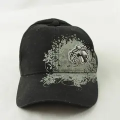 Army Black Adjustable Baseball Hat Low-Profile Strapback Pre-Owned