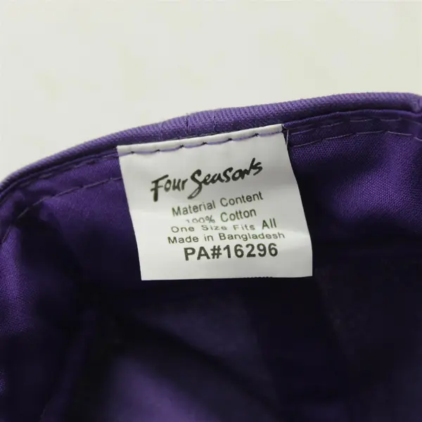 Sunset '50 Purple Adjustable Baseball Hat Men's