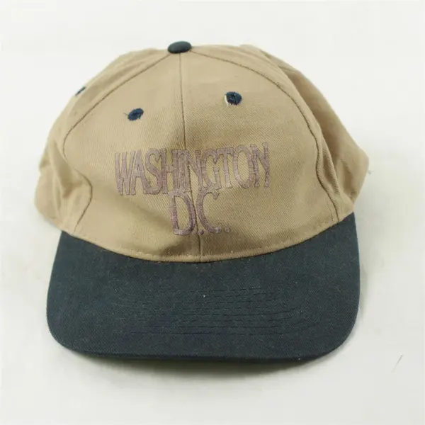 Washington DC Brown Adjustable Baseball Cap Men's
