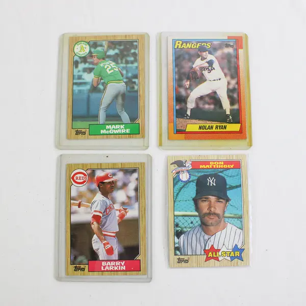Lot Of 200 Vintage Baseball Cards Topps 1980s Stars, H Of F, Commons