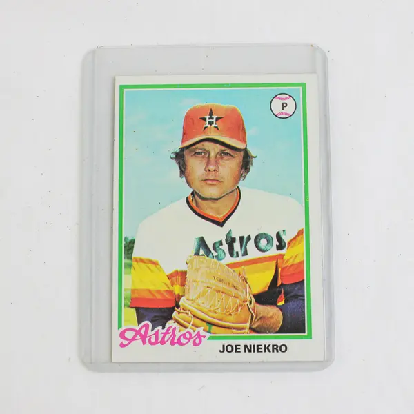 1978 Topps Baseball, Joe Niekro, #306, Near Mint Condition
