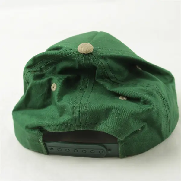 Cattlemen's Livestock Auction Green Baseball Cap Brown Bill Adjustable